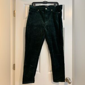 Banana Republic Dark Green Skinny Pants